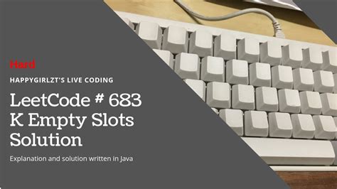 Leetcode 683. K Empty Slots.
